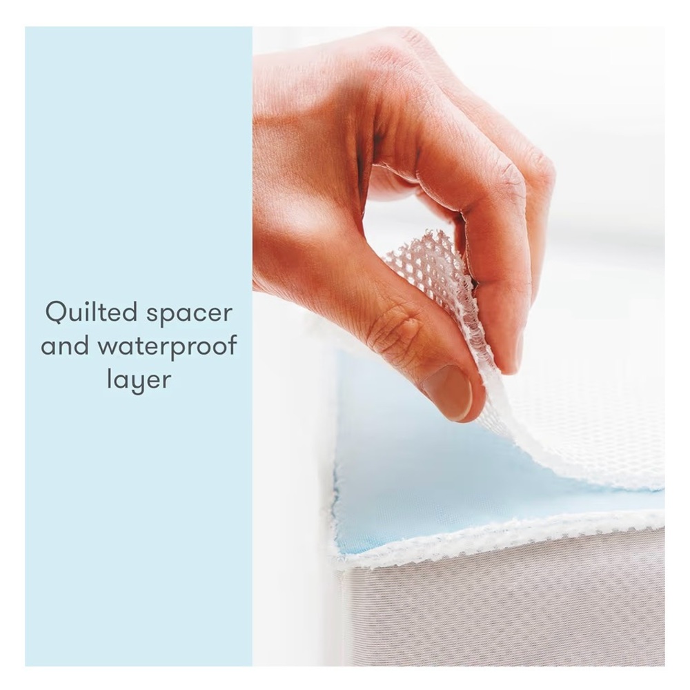 Newton Waterproof Crib Mattress Pad Breathable Protector - NEW - Picture 7 of 7